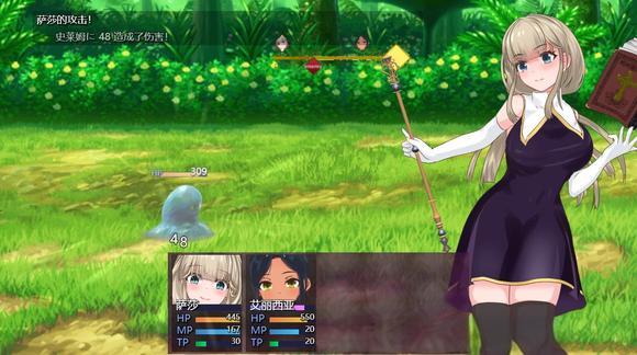 【爆款/日系RPG/动态】圣女莎夏与红魔石1.0.5AI汉化版【PC