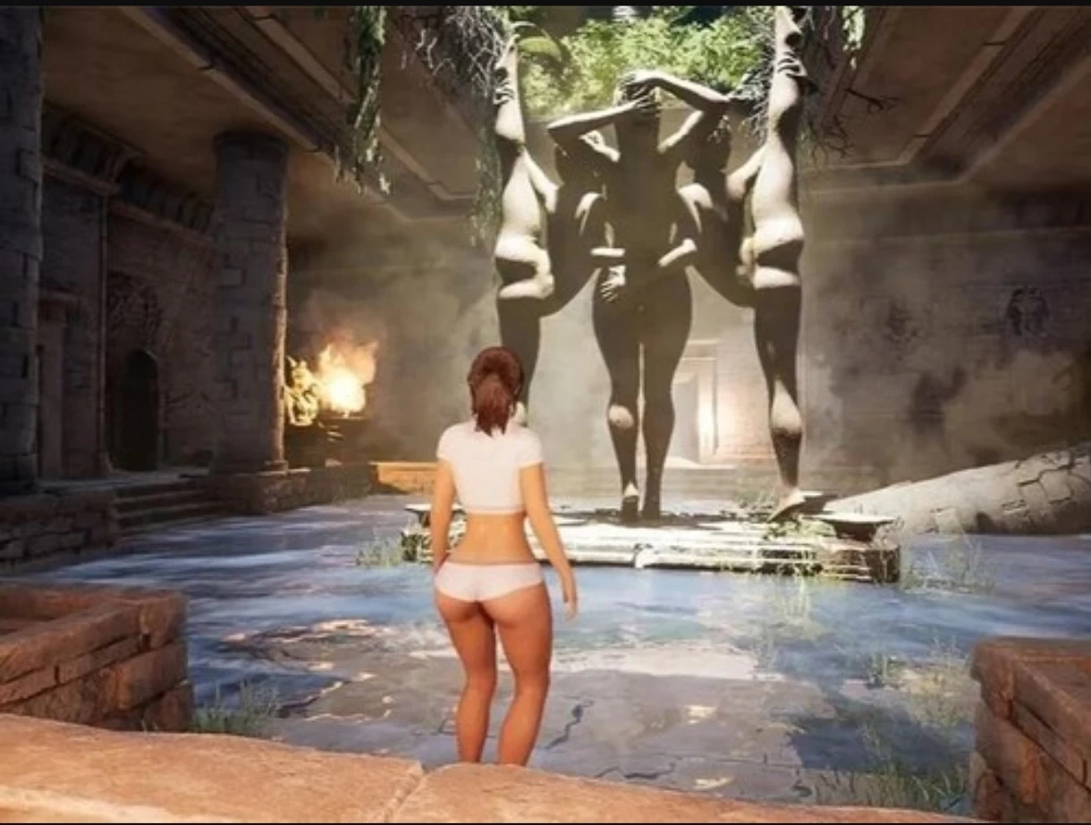 【3D/劳拉同人/解谜/动态】阳光下的野兽V8.1汉化步兵版（PC，16G