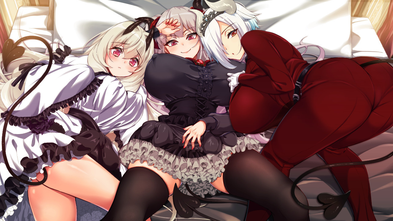 【爆款/日系RPG】在恶魔面前大声说要做后宫汉化版+存档（PC