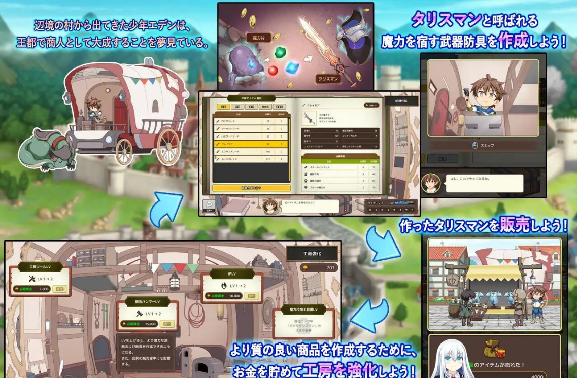 【日系SLG】神彩幻商少女v1.20-AI汉化修复版（PC，7.10更新