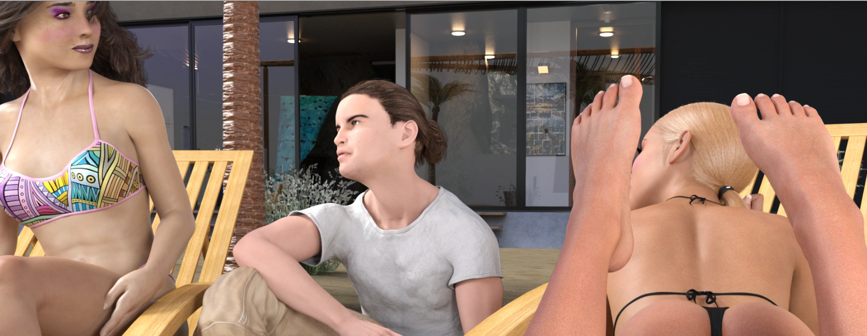 【重口/欧美SLG/动态】蓝县v0.2.0-AI汉化版，画廊全解锁【PC+安卓