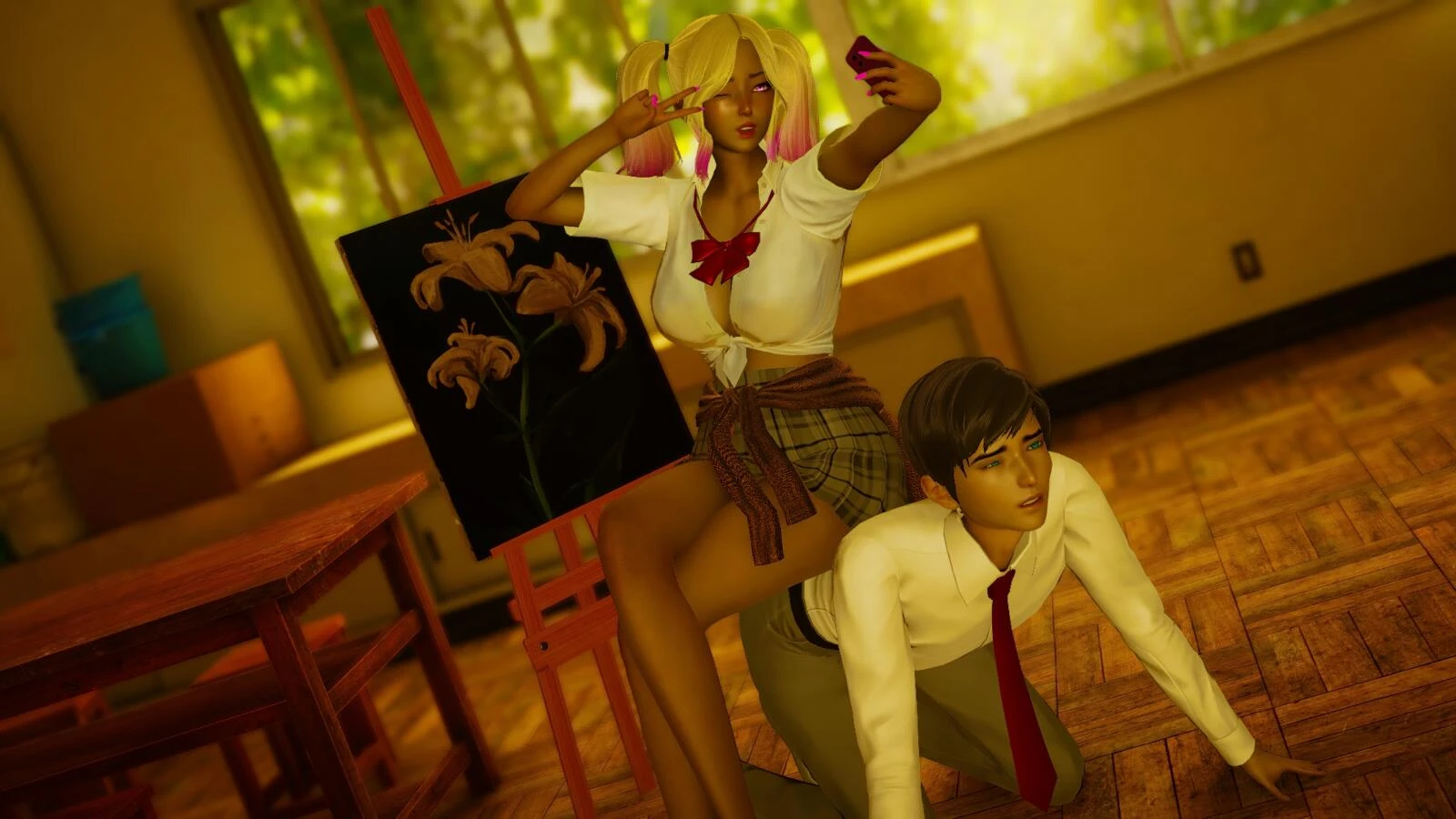 【欧美SLG/动态】内奥米:打破蜂王Act2P1-AI汉化版,画廊全解锁【PC+安卓