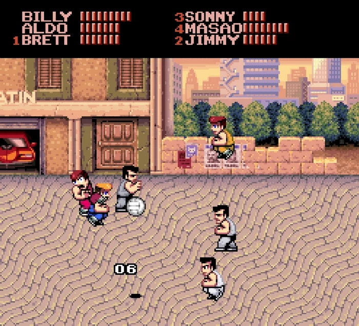 PC-双截龙躲避球 中文版