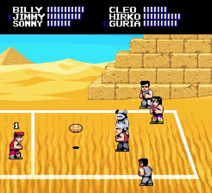 PC-双截龙躲避球 中文版