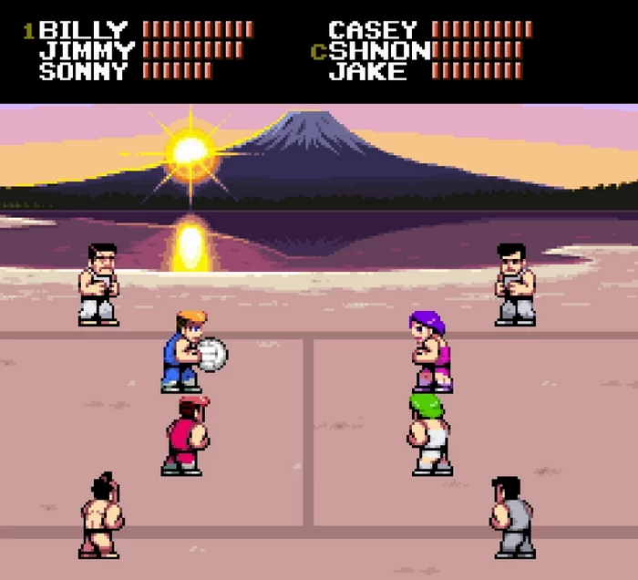 PC-双截龙躲避球 中文版