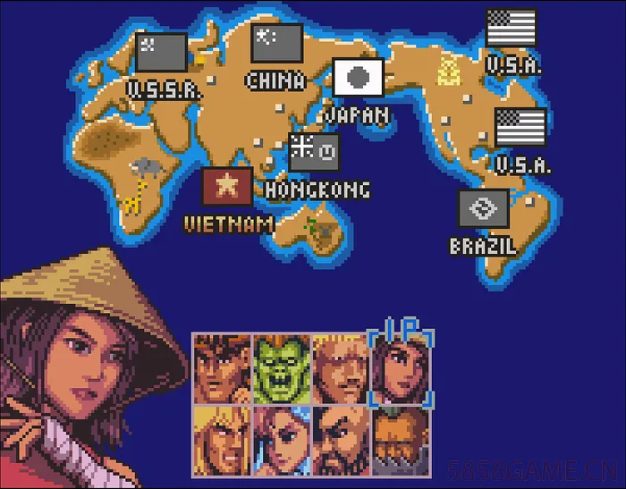 PC-复古8人街霸重置版 非中文版