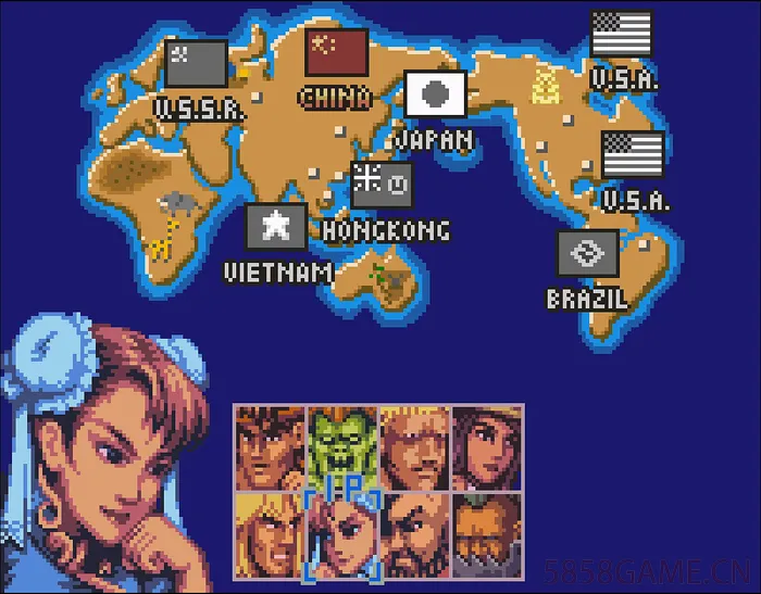 PC-复古8人街霸重置版 非中文版