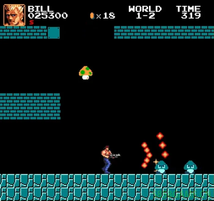 Flash-混合马里奥 跨平台大战 英文版