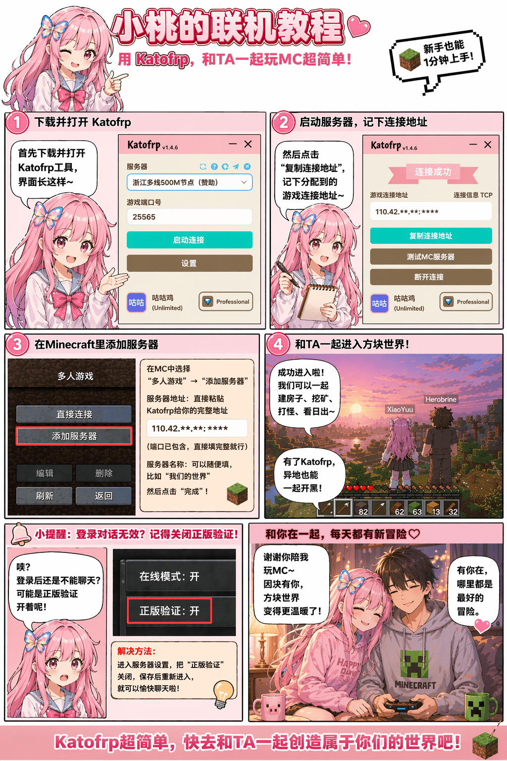 Katofrp如何联机？漫画叫你解决