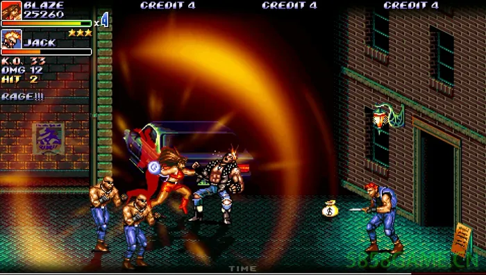 PC-OpenBOR-怒之铁拳2X 英文版
