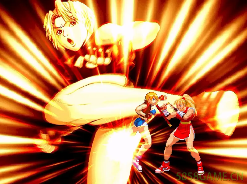 PC-Mugen 街头霸王对快打旋风 英文版