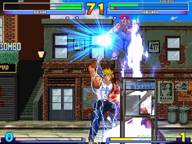 PC-Mugen 街头霸王对快打旋风 英文版