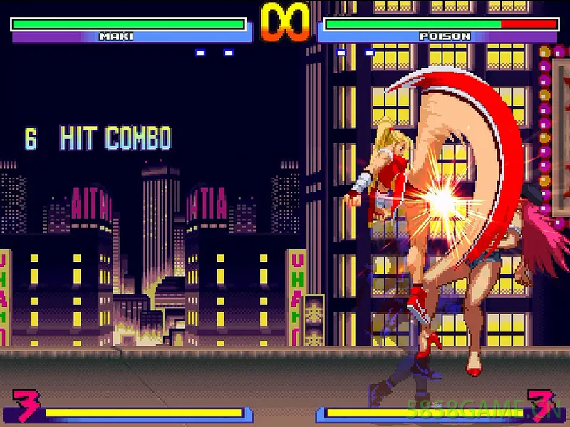 PC-Mugen 街头霸王对快打旋风 英文版