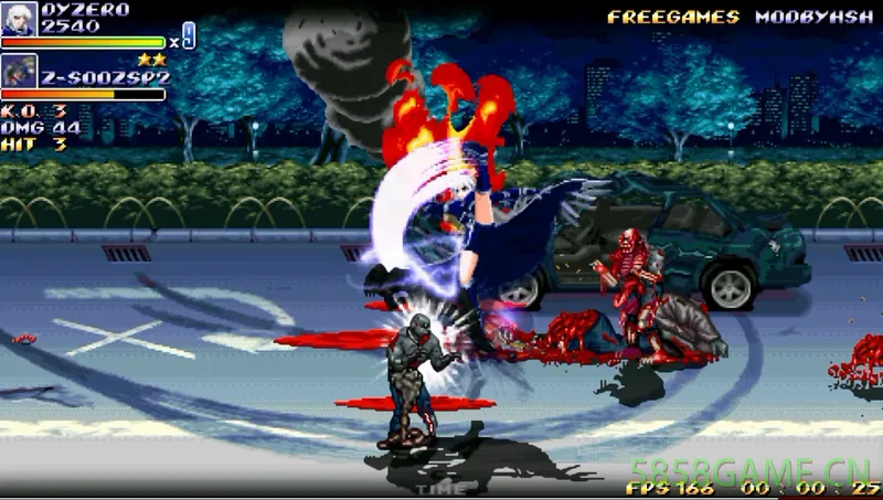 PC-OpenBOR-怒之铁拳2X 僵尸版
