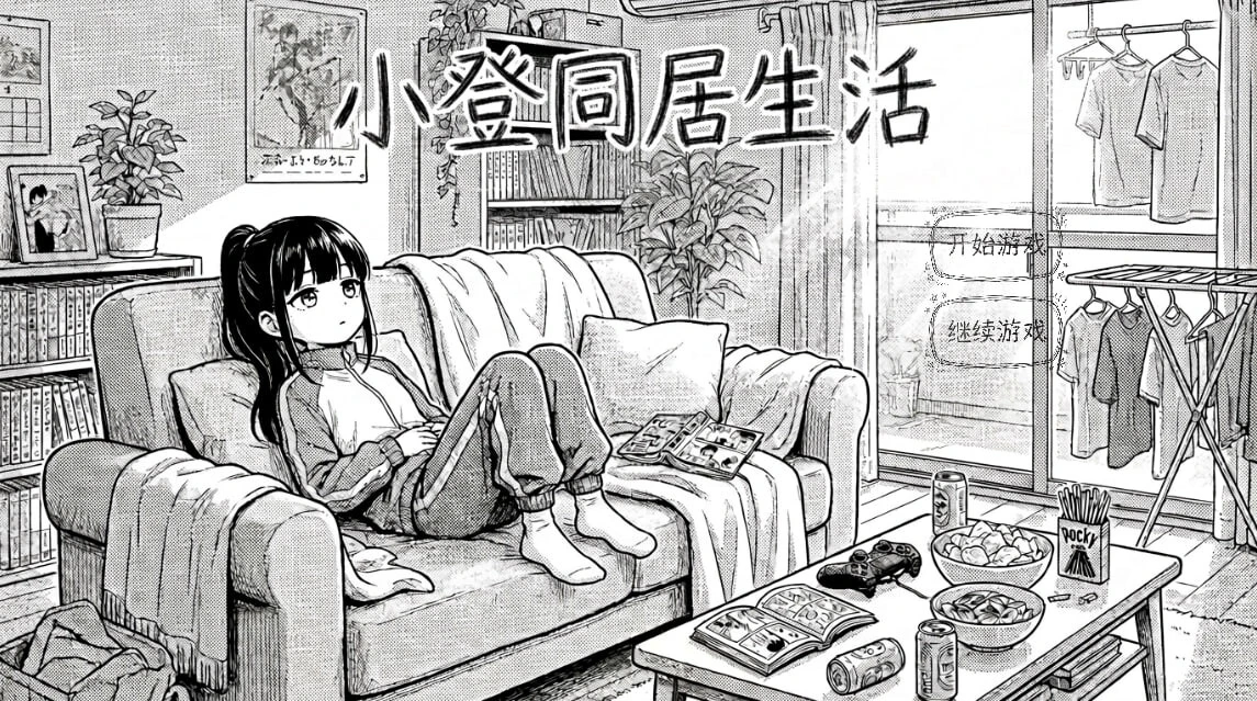 【互动养成/日系SLG/黑白】小登同居生活v0.4-官中版（PC-XFGAME